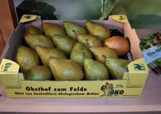 Presso lo stand di Elbe-Obst la frutta è stata esposta in diversi formati.