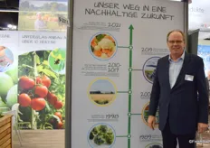 Presente anche l'amministratore delegato di Westhof, Rainer Carstens. L'azienda ha intenzione di aprire un nuovo centro di refrigerazione esclusivamente per il biologico l'anno prossimo.