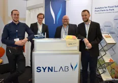 William Wieczorek, Luca Fagiuoli, Markus Mrosek e Patrick Diehl di Synlab