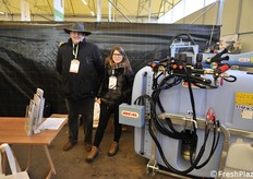 Enrico Rosetti e Alessandra Faccio di Ideal (irroratori)