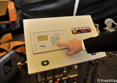 Particolare di un banco di fertirrigazione