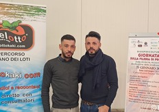 I fratelli Cipolletta, Antonio (a sinistra) e Rosario della New Apple