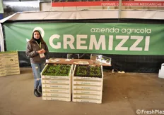 Micaela Gremizzi dei Vivai Gremizzi, azienda co-organizzatrice di Orticoltura Tecnica in Campo