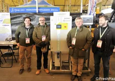 Il team di Ecofarm Storti (specialisti in ozono): Giampaolo Zaffani, Enrico Storti, Massimo Bizzarri, Giorgio Zaffani