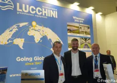 Idromeccanica Lucchini, oltre 75 anni di storia nelle soluzioni avanzate per la serricoltura. Allo stand abbiamo incontrato Vittorio Genualdi, Matteo Lucchini e Cesare Ghezzi.