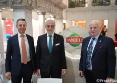 L'azienda grossista Daniele del Maap di Padova: Mirko, Giuliano e Giancarlo Daniele
