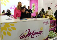 Salvatore Di Manno (titolare) e Roxana Nohai (marketing manager) dell'azienda Di Manno.