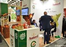 Lo stand Auteri all'Italian Fruit Village