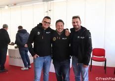 Alessandro Cinquerrui, Agostino Marcellino e Davide Puglisi