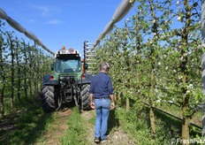 Florix prima dell'avvio della prova