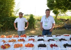 Lorenzo Parini (responsabile di vivaio) e Paolo Laghi