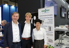 Bas e Bastiaan Groeneweg e Renate Brandon della Perfotec, azienda olandese specializzata in packaging in atmosfera modificata.