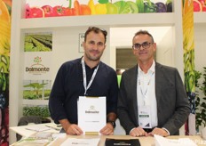 Pietro Dalmonte e Luciano Minguzzi (tecnico commerciale) di Dalmonte Vivai.