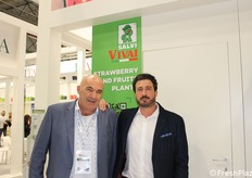 Giorgio Gavagna (tecnico commerciale) e Andrea Bagnolini (direttore commerciale) di Salvi Vivai.
