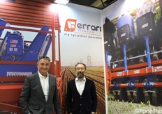 Manuel Brazo (area manager) e Christian Rossi (export manager) di Ferrari Growtech.