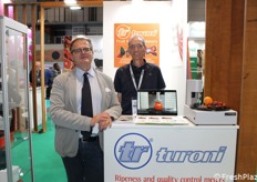 Enrico Turoni della TR Turoni e presidente Cermac, insieme a Thomas von Oepen (Umweltanalytische Produkte).