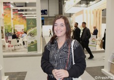 In visita, Alice Castellani di Fiere di Parma.