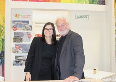 Elena De Lorenzo (marketing manager) e Duccio Caccioni (direttore) del CAAB-Centro Agroalimentare di Bologna.