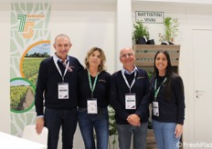 Giuliano Dradi, Sandra Laghi, Romano Roncasaglia e Sara Sottile per Battistini Vivai.
