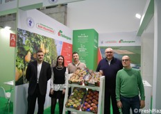 Foto di gruppo all'azienda San Francesco di Ferrara