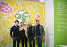 Per Ortofrutticoli ABC, Attilio e Gregorio Pagni con Giuseppe Candini e Martina Cenciarelli 
