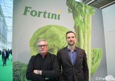 Fabio Fortini e Francesco Boselli dell'azienda Fortini specializzata in sedano 