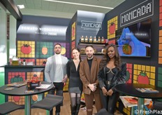 Allo stand Moncada, Salvo Moncada e Andrea Cavarra 