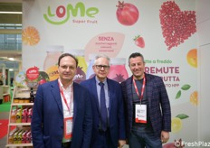 Dario De Lisi, Angelo Marazia e Gianni Castellan di Masseria Fruittirossi