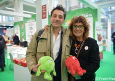 Carmine Bruno (Coop Centro Italia) e Claudia Ferreyra (consulente per le aziende ortofrutticole)