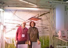 Cesare Alberti e Chiara Fantoni di Luxled, specialista in illuminazione