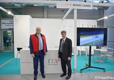 Renato Pujatti (presidente Pordenone Fiere) e Matteo Zoppas (presidente ICE)