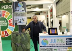 Vincenzo Morreale di Bioinagro Srl, detentrice del marchio Juipal, che qualifica bevande funzionali a base di acqua di cactus in confezioni zero-plastica, per il settore consumer. 