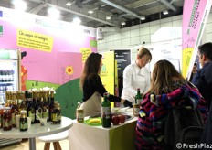 Show cooking presso lo stand Bioland Suedtirol.