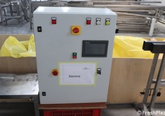 Quadro di comando di un impianto di confezionamento 