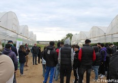 Momenti in campo, nella prima parte della mattinata