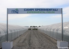 Ingresso ai campi sperimentali