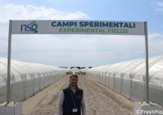L'agronomo di NSG Giuseppe Stigliano