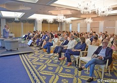 Fornari durante il proprio intervento