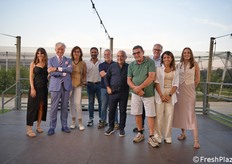 Foto di gruppo di alcuni protagonisti dell'evento