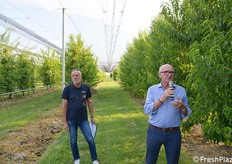 I tecnici Roberto Colombo e Ugo Palara 