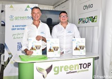 Francesco Cucchiaro e suo figlio Dario hanno ben rappresentato la propria ditta GreenTop, ideatrice e distributrice di un sistema software ERP gestionale che aiuta le aziende a gestire tutte le aree di competenza e gli ambiti di lavoro. "Siamo soddisfatti di partecipare ad AgriLazio Expo e non mancheremo alla prossima edizione", ha dichiarato Francesco.