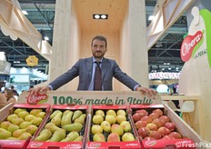 Manuel Manfredi, direttore del Consorzio Opera La Pera.