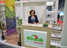 Maria Grazia Milone, responsabile della produzione e delle vendite dei Vivai Milone.
