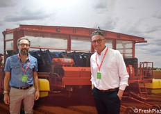 Christian Rossi (export manager) e Manuel Brazo (area manager) di Ferrari Growtech.