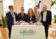 Il team di Orogel Fresco con Romeo Fabbri, Vincenzo Finelli, Liuba Tumedei, Realdo Mastini, Stefano Nori.