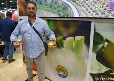 Antonio Cosentino, dell'azienda Cosentino Antonio, tra i soci del Consorzio del Finocchio di Isola Capo Rizzuto Igp.