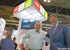Carlo Lingua e Paolo Carissimo allo stand RK Growers - Rivoira