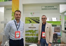 Pietro Dalmonte e Luciano Minguzzi (tecnico commerciale) di Dalmonte Vivai.