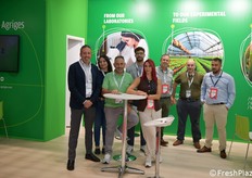 Il team di Agriges presente in fiera.