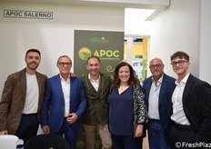 In rappresentanza dell'Organizzazione di produttori APOC: Ambrogio Garofano (Power Expo Allestimenti srl), Angelo Garofano (presidente), Vito Renna (tecnico Op), Teresa Diomede (socia), Nicola De Santis (direttore) e Domenico Franchini.